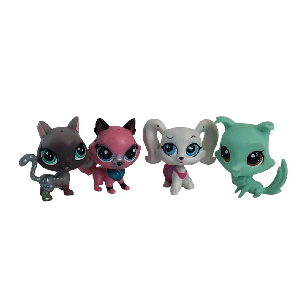 Littlest Pet Shop‎ LPS Figures #3598 Collie/4012 Cat/3687 Princess Stori/298 Dog